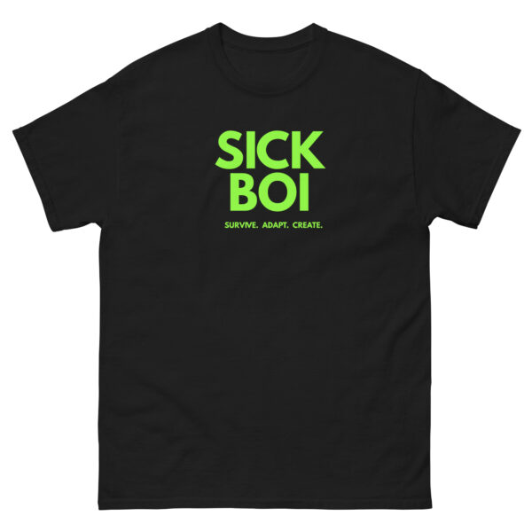 unisex-classic-tee-black-front-690bccec7462c.jpg Sick Boi -Classic Tee